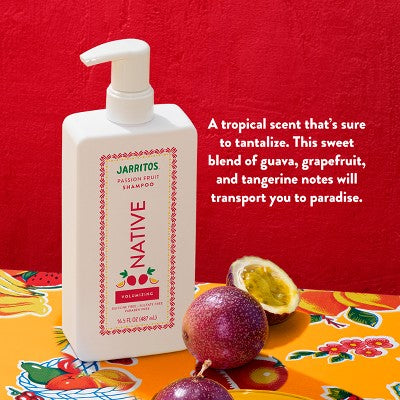 Native Limited Edition Jarritos Passion Fruit Volumizing Shampoo - 16.5 fl oz