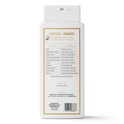 Native Peanuts Limited Edition Body Wash - Harvest Moon - 18 fl oz