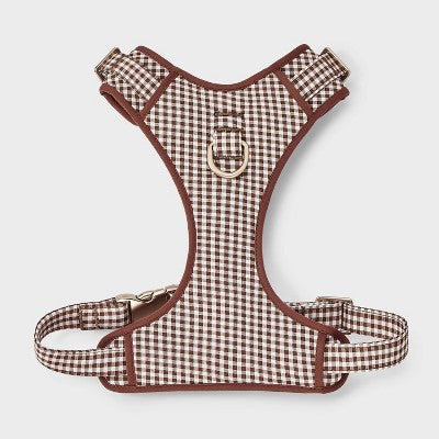 Fashion Harness - M - Gingham - Boots & Barkley