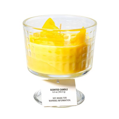 6.5oz Parfait Glass Jar Candle Pineapple Parfait - Bullseye's Playground