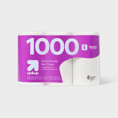 Toilet Paper - 6 Rolls - up&up