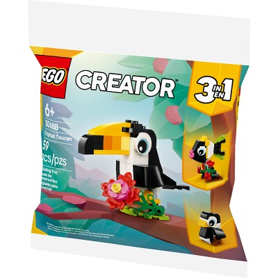LEGO Creator 3 in 1 Tropical Toucan Building Set 30688