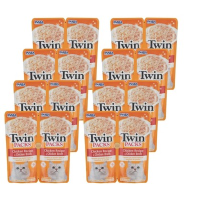 Inaba Chicken Recipe in Chicken Broth Cat Food Twin Pack