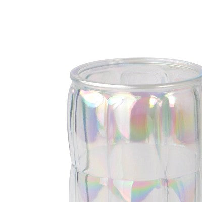 Glass Tiered Vase Clear - Bullseye's Playground