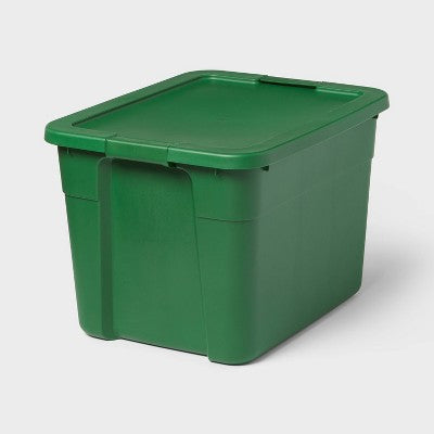 20gal Latching Storage Tote - Regal Green - Brightroom (LOCAL PICKUP ONLY)