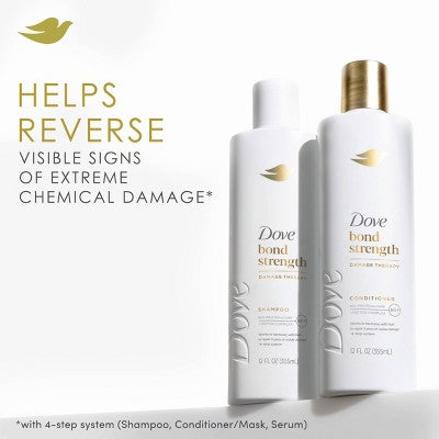 Dove Beauty Bond Strength Peptide Complex Conditioner - 12 fl oz: Sulfate-Free, Paraben-Free, Vegan Formula for All Hair Types