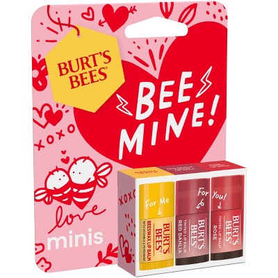 Burt's Bees Bee Mine Mixed Minis Lip Balm - 3ct