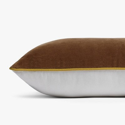 Velvet Mini Lumbar Pillow Pecan - Parachute for Target