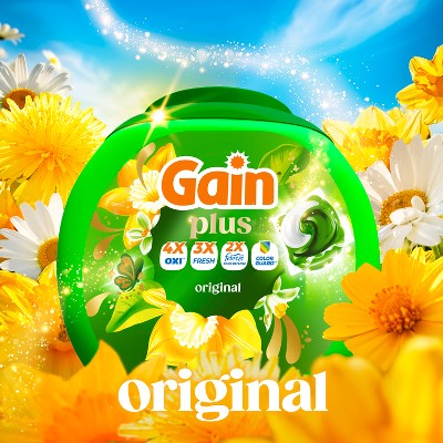 Gain Original Super Flings Plus Laundry Detergents - 32ct