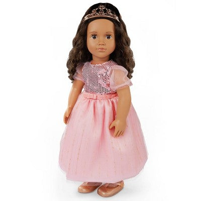 Our Generation Estrella 18" Doll with Pink Gown & Tiara