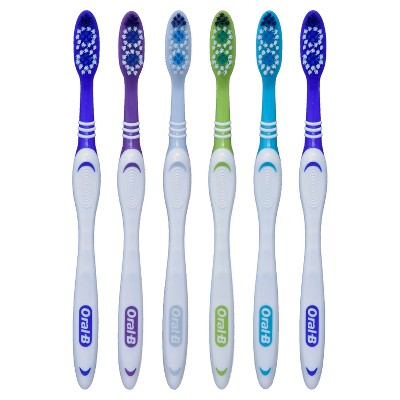 Oral-B Dual Clean Toothbrush - Medium - 6ct