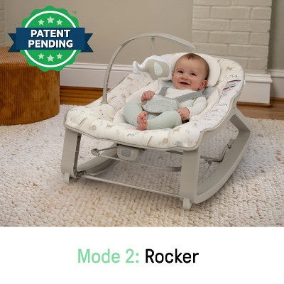 Ingenuity Keep Cozy 3-in-1 Grow with Me Baby Bouncer, Rocker & Toddler Seat - Safi (LOCAL PICKUP ONLY)