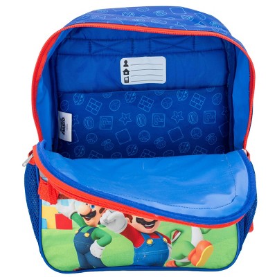 Nintendo Mario Kids' HP Set 16" Backpack - Blue