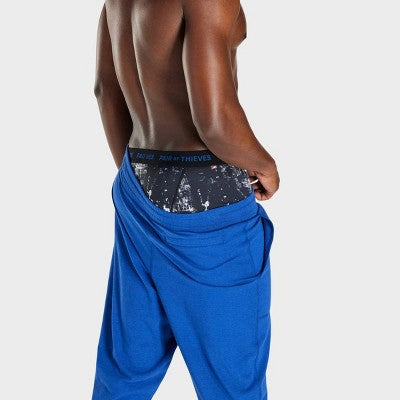 Pair of Thieves Men's Super Fit Boxer Briefs 2pk Black/Abstract M