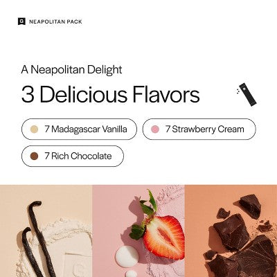 Gainful Flavor Booster Powder Variety Pack - Neapolitan - 1.5oz/14ct