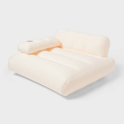 Inflatable Chair - Sun Squad: Inflatable Furniture, 176 lb Capacity