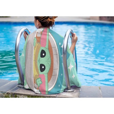 Star Wars: The Mandalorian Grogu Beach Towel