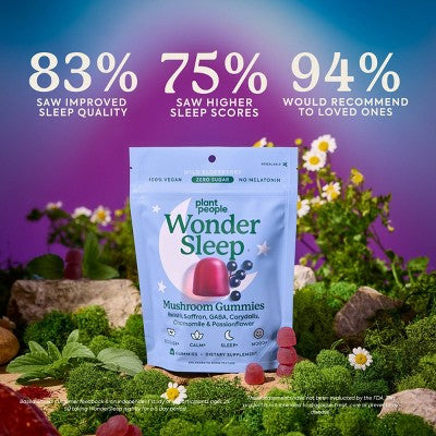 Plant People WonderSleep Mushroom Multivitamin Gummies - 30ct