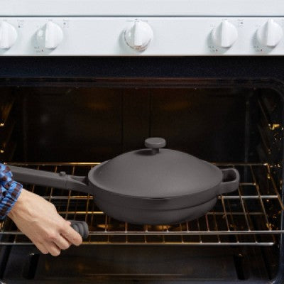 Our Place 2.6qt 10.5" Ceramic Nonstick Always Pan 2.0 - Char: Nonstick Cookware, Induction Safe, Includes Lid & Spatula