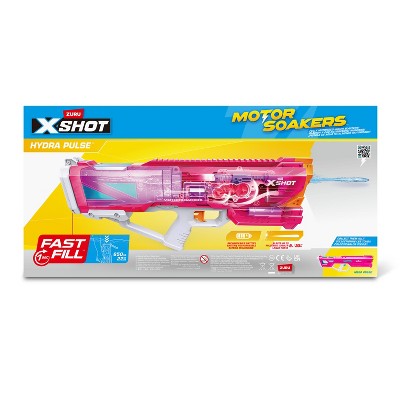 XSHOT Water Hydra Pulse Motor Soakers Water Blaster by ZURU - Pink
