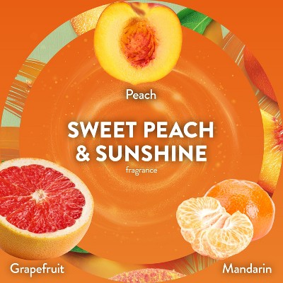 Air Wick Scented Oil Air Fresheners Sweet Peach & Sunshine - 2ct: Electric, Oil Form
