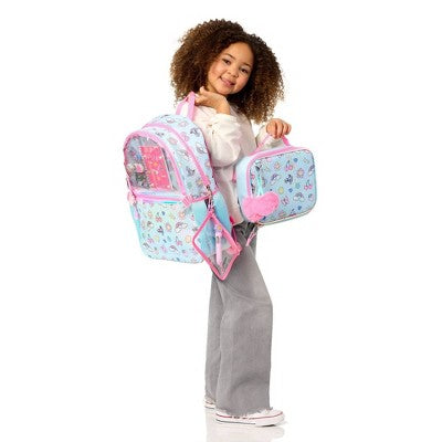Locker Club Stationery 17" Backpack Set - Smiley