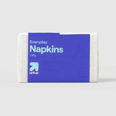 200ct 1-Ply Disposable Napkins - up&up