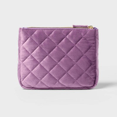 Quilted Pouch Purple Gifting - Spritz