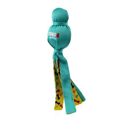 KONG Wubba Ballistic Fabric Bones Dog Ball Interactive Toy