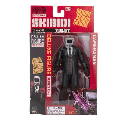 Skibidi Toilet Cameraman 6" Action Figure