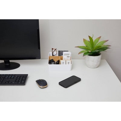 Thinkspace 4 Compartment Storage White
