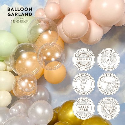 MINNIDIP Balloon Garland 12-cluster in Americana