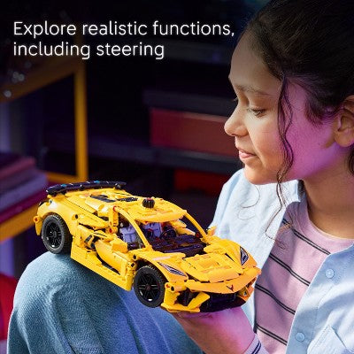 LEGO Technic Chevrolet Corvette Stingray Toy Car Model Building Kit 42205