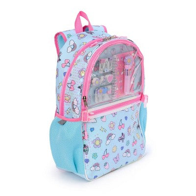 Locker Club Stationery 17" Backpack Set - Smiley