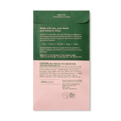 Air Freshener Sachet Grapefruit & Sweet Orange - Everspring: Solid, Non-Powered