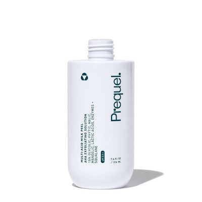 Prequel Multi-Acid Milk Peel - 7.6 fl oz: Exfoliating Unscented Liquid for Normal Skin, Face Treatment with Glycolic Acid