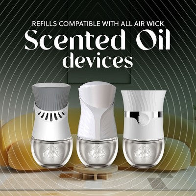 Air Wick Vibrant Scented Oil Twin Refill Eucalyptus & Wild Berries - 1.34 fl oz/2pk