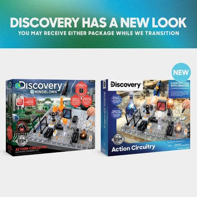 Discovery #Mindblown Action Circuitry Electronic Experiment STEM Science Kit: Discovery Kids Educational Toy