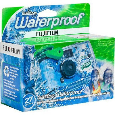 Fujifilm Quicksnap Waterproof Camera - Aqua Blue - 11/2026
