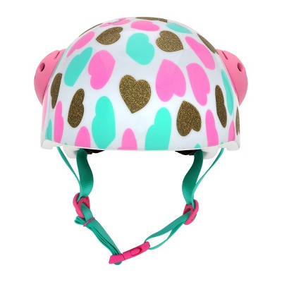 Raskullz Heart Charms Kids' Girls' Bike Helmet - Pink