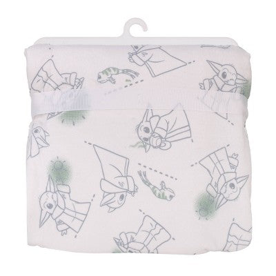 Disney Grogu Plush Baby Blanket