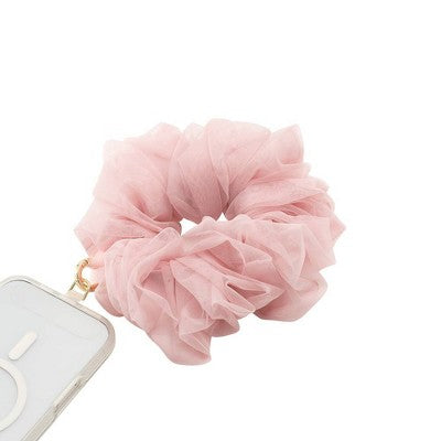 PopSockets Scrunchie Wristlet Phonhe Strap - Tutu Pink