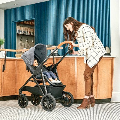 Chicco Corso LE Modular Quick-Fold Stroller - Black/Gray (LOCAL PICKUP ONLY)