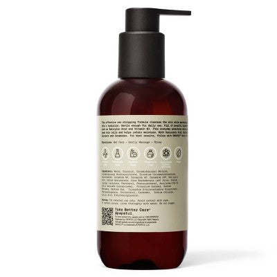 Papatui Hydrating Men's Niacinamide and Hyaluronic Acid Face Cleanser - Unscented - 8 fl oz
