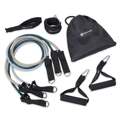 Gaiam Studio Select Resistance Tube Gym in a Bag