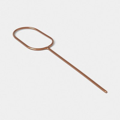 3pc Copper Metal Figural Pot Stakes - Threshold