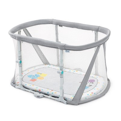Baby Einstein Kick & Snooze Playard with Oval Fitted Sheet