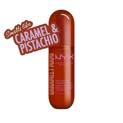 NYX Professional Makeup Hair & Body Fragrance Mist Spray - Caramelt Mami - 2.7 fl oz