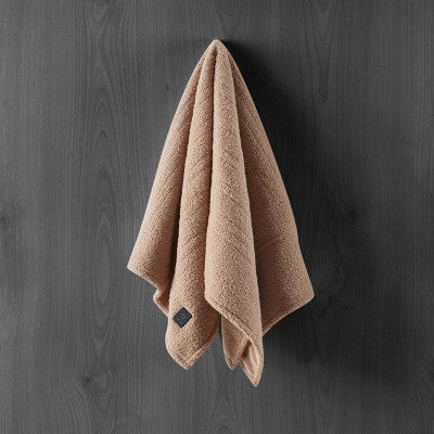 Brookstone Heated Coziest Throw Boucle Brown