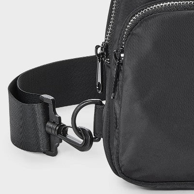 Girls' Sling Crossbody Bag - art class Black